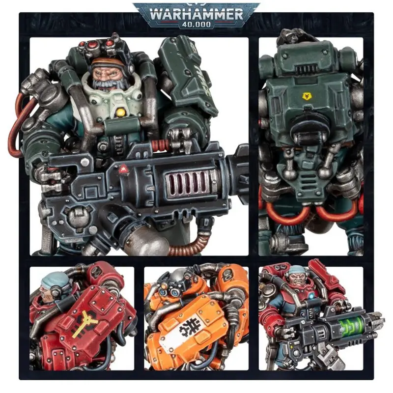 Brokhyr thunderkyn, leagues of votann, warhammer 40k, games workshop, model 69-08
